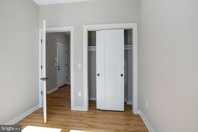 1358 Florida Ave NE Unit Ph-02, Washington, DC 20002 - unfurnished bedroom with light wood finished floors and a closet
