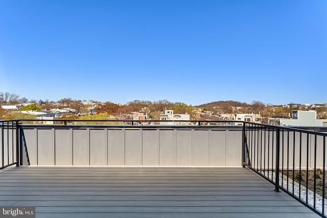 1358 Florida Ave NE Unit Ph-02, Washington, DC 20002 - view of wooden terrace