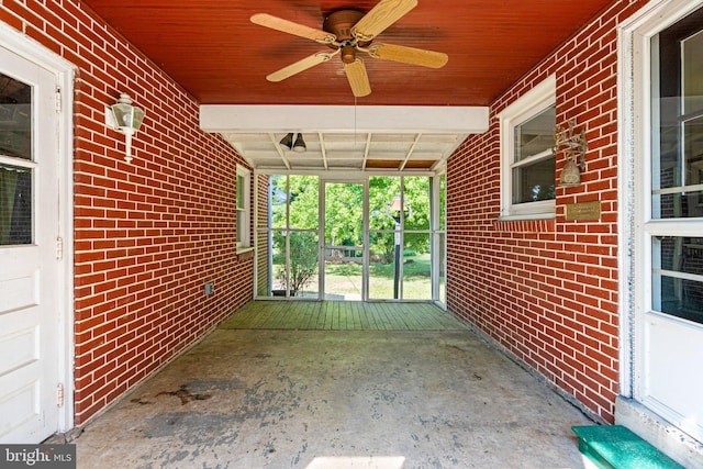 102 Deaven Rd, Harrisburg, PA 17112 - view of patio / terrace with a ceiling fan