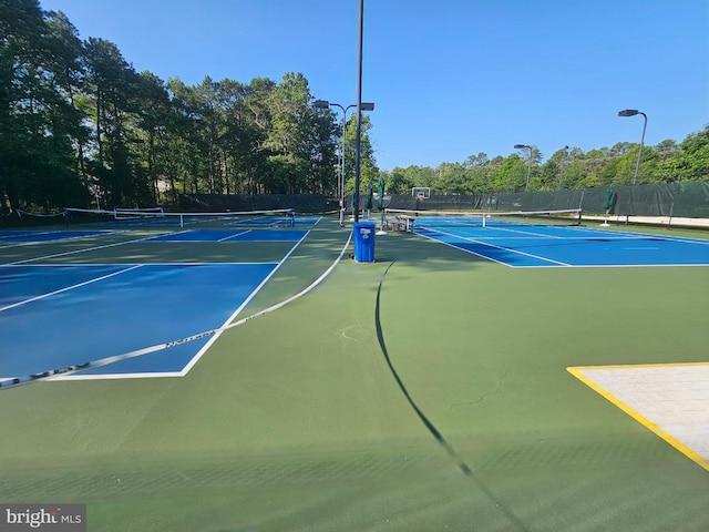7 Honeysuckle Dr, Manahawkin, NJ 08005 - view of tennis court