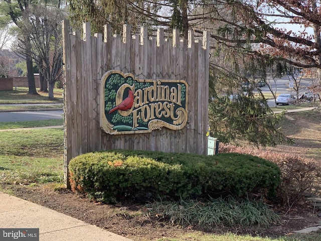 8218 Carrleigh Pkwy Unit 10, Springfield, VA 22152 - view of community / neighborhood sign