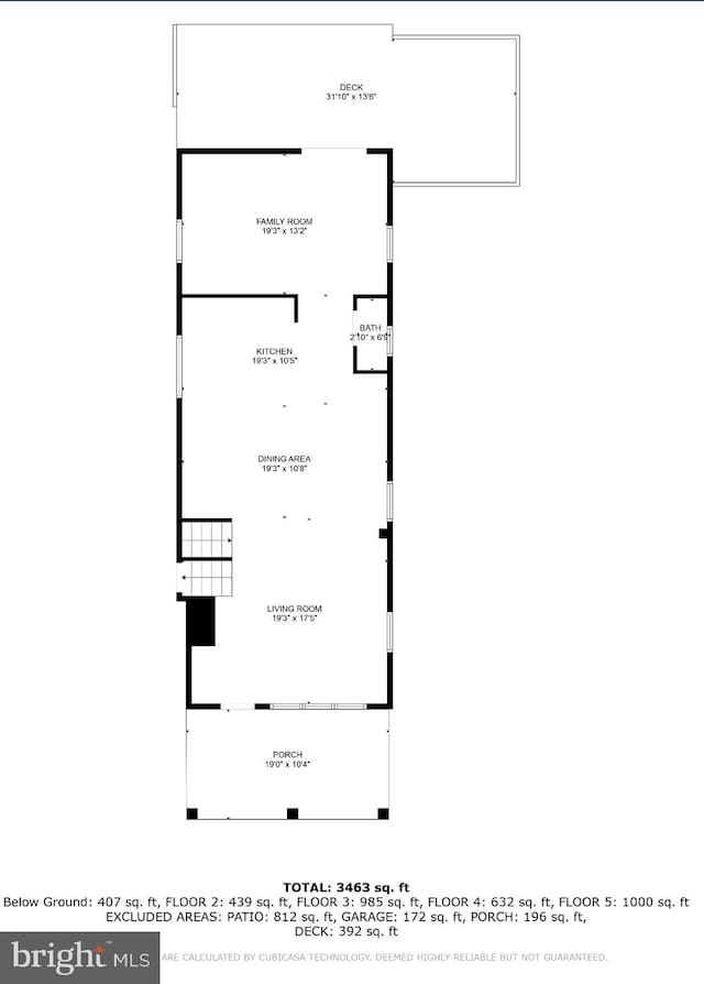 228 Warren Blvd, Broomall, PA 19008 - view of home floor plan