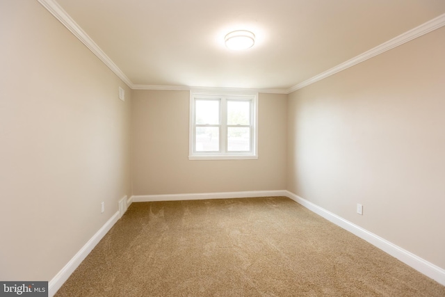 136 Chadwick Ave, Linwood, PA 19061 - carpeted empty room featuring ornamental molding