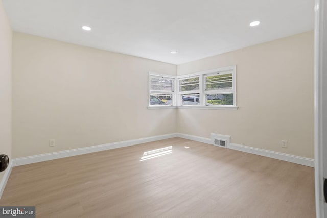 19 Glen Stewart Dr, Ewing, NJ 08618 - empty room with light wood-style flooring and recessed lighting