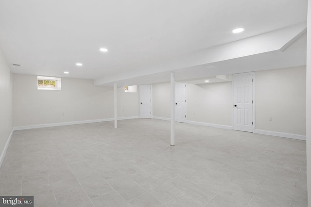 19 Glen Stewart Dr, Ewing, NJ 08618 - below grade area with recessed lighting