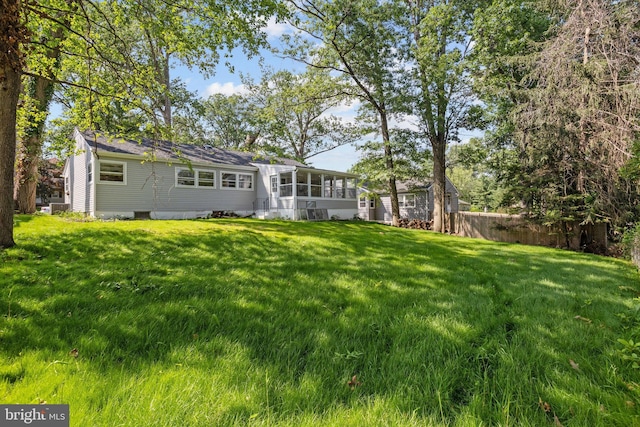 19 Glen Stewart Dr, Ewing, NJ 08618 - rear view of property featuring a sunroom