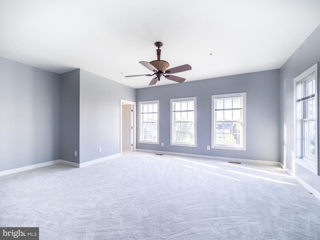 591 Odendhal Ave Unit 591, Gaithersburg, MD 20877 - carpeted empty room with baseboards and ceiling fan