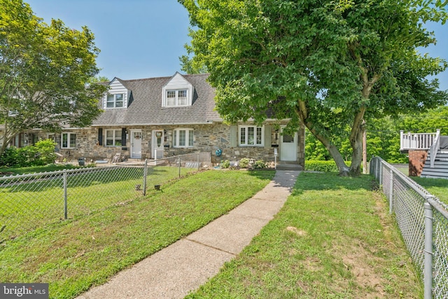 805 Windsor Cir, Folcroft, PA 19032 - cape cod home featuring stone siding
