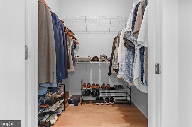 1025 Mutual Pl, Sandy Spring, MD 20860 - walk in closet featuring wood finished floors
