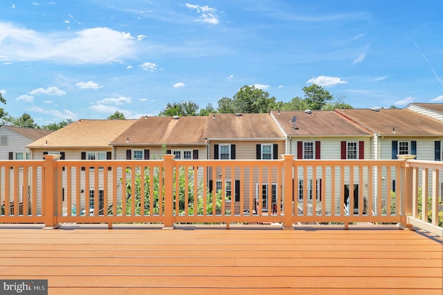 1025 Mutual Pl, Sandy Spring, MD 20860 - deck with a residential view