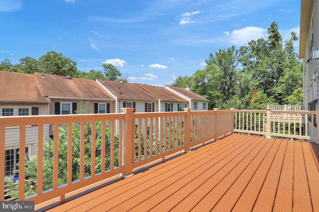 1025 Mutual Pl, Sandy Spring, MD 20860 - view of wooden deck