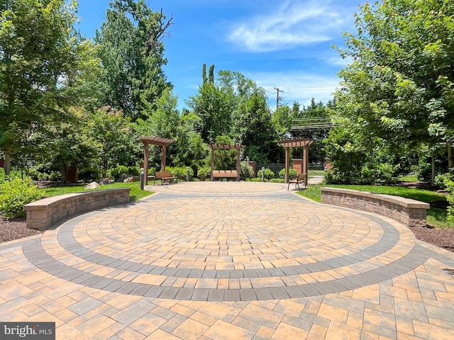 1025 Mutual Pl, Sandy Spring, MD 20860 - view of home's community with a pergola