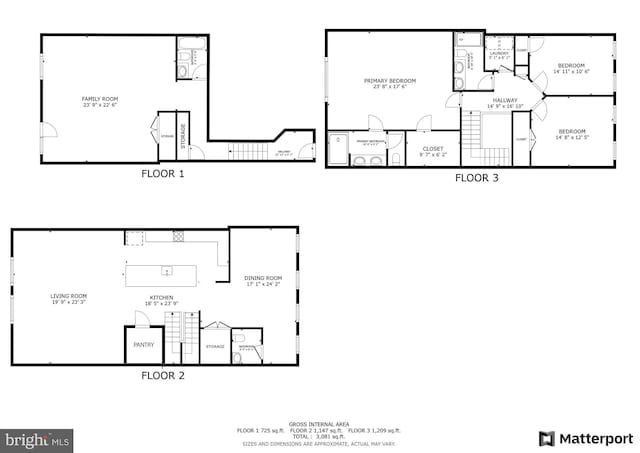 1025 Mutual Pl, Sandy Spring, MD 20860 - view of room layout