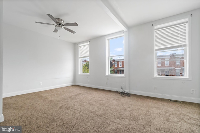 1816 Chilton St, Baltimore, MD 21218 - unfurnished room with carpet flooring and ceiling fan