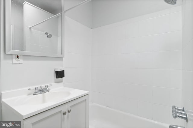 1816 Chilton St, Baltimore, MD 21218 - bathroom featuring vanity and bathing tub / shower combination