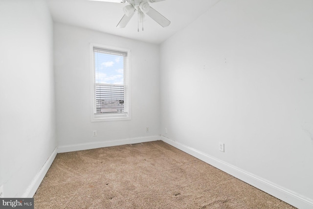 1816 Chilton St, Baltimore, MD 21218 - unfurnished room featuring carpet floors and a ceiling fan