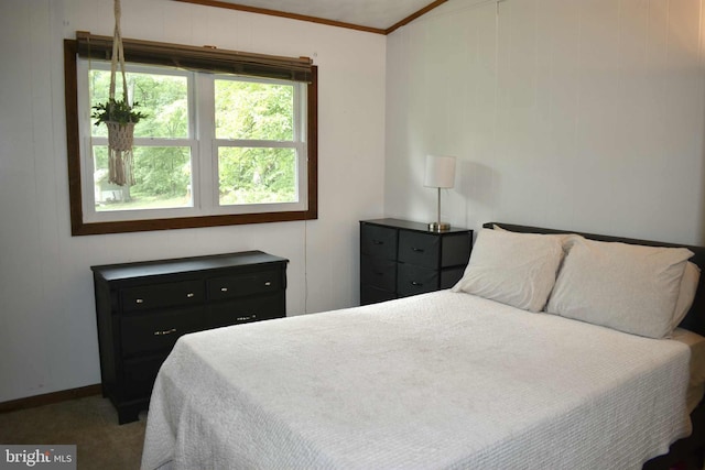 53 Snow Bird Trl, Fairfield, PA 17320 - carpeted bedroom featuring ornamental molding and baseboards