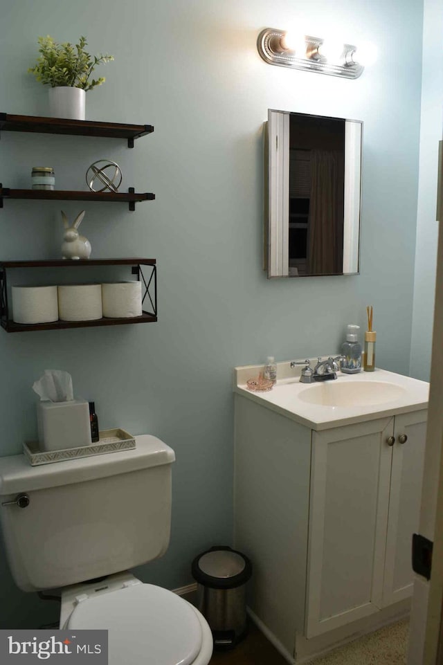 53 Snow Bird Trl, Fairfield, PA 17320 - half bath featuring toilet and vanity