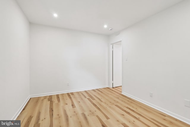 4000 Gypsy Ln Unit 529, Philadelphia, PA 19129 - unfurnished room featuring recessed lighting and light wood-style flooring