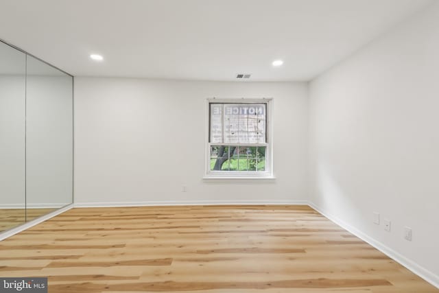 4000 Gypsy Ln Unit 529, Philadelphia, PA 19129 - spare room featuring wood finished floors and recessed lighting