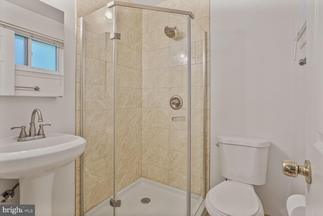 5606 Eastbourne Dr, Springfield, VA 22151 - full bathroom with toilet and a stall shower