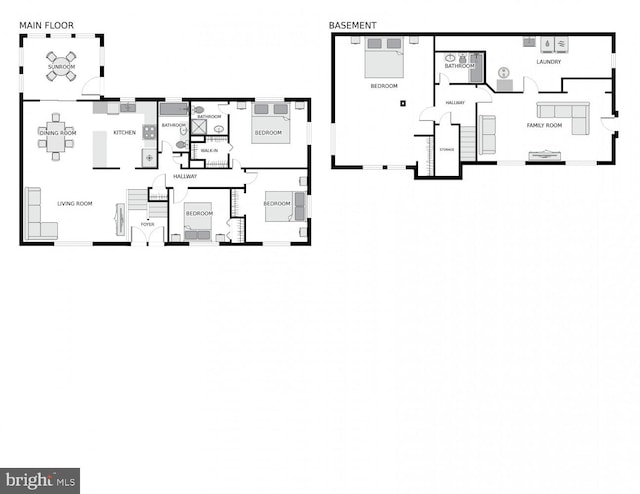 5606 Eastbourne Dr, Springfield, VA 22151 - view of home floor plan