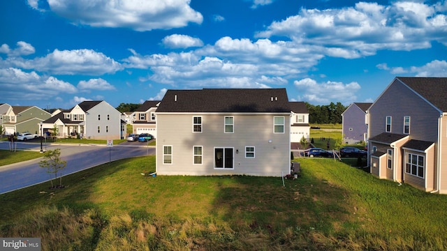 15 Long Bend Dr, Carlisle, PA 17015 - rear view of property with a residential view and a yard
