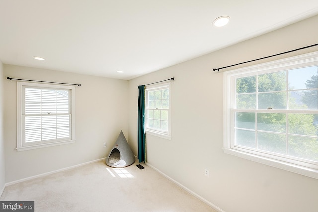 5 Mccarty Ct, Sterling, VA 20165 - carpeted empty room with recessed lighting