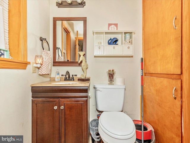 21127 Twin Springs Dr, Smithsburg, MD 21783 - half bath featuring vanity and toilet