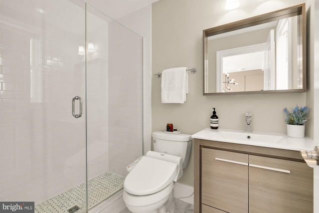 2431 Ontario Rd NW Unit 4, Washington, DC 20009 - full bath featuring a shower stall and vanity