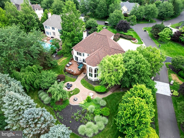 1126 Timbergate Dr, Jenkintown, PA 19046 - aerial view of residential area