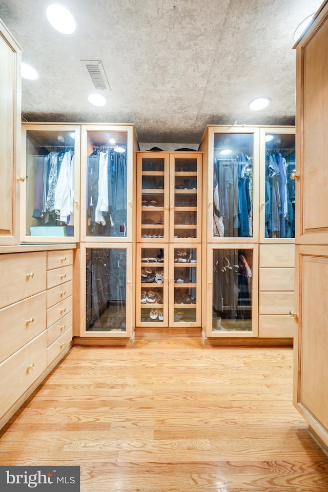 1126 Timbergate Dr, Jenkintown, PA 19046 - walk in closet with wood finished floors