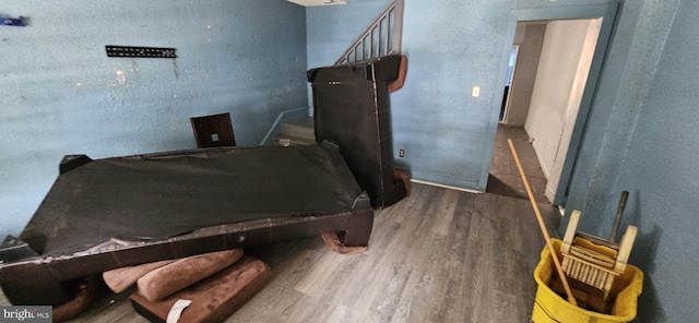 67 Vine St, Trenton, NJ 08638 - misc room featuring wood finished floors