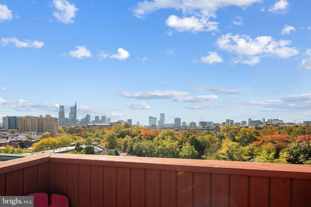 825 N 29th St Unit 5G, Philadelphia, PA 19130 - balcony with a view of skyline