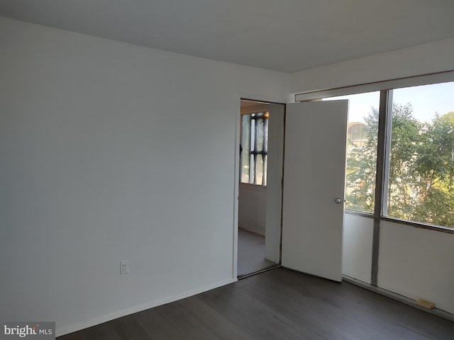 1301 Delaware Ave SW Unit N103, Washington, DC 20024 - spare room featuring wood finished floors