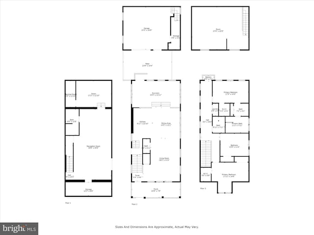9 E Walnut St, Alexandria, VA 22301 - view of floor plan / room layout