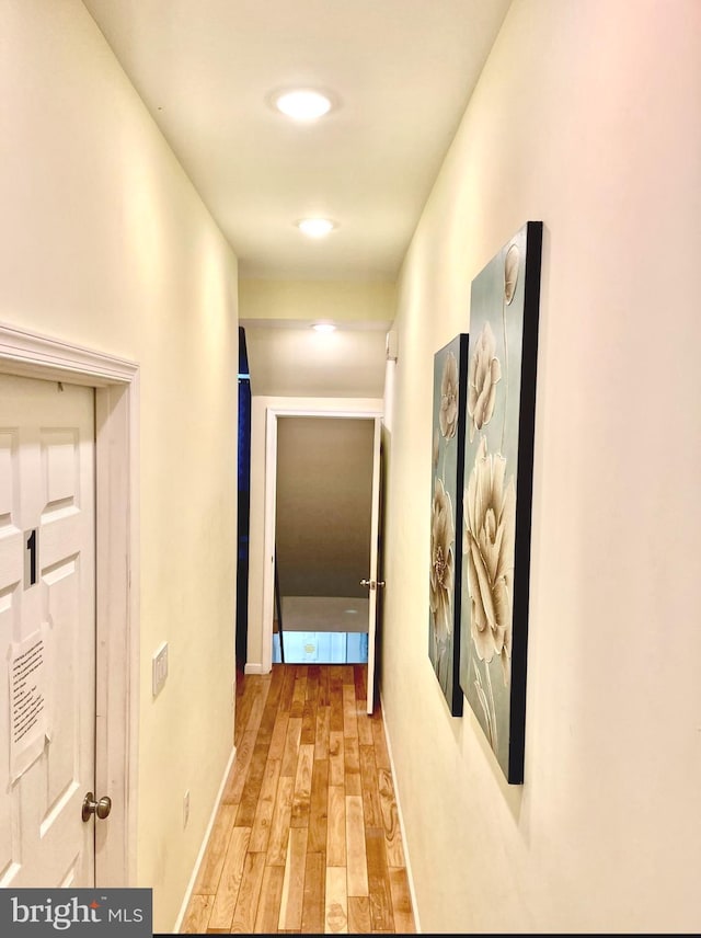 2538 N 16th St, Philadelphia, PA 19132 - corridor with light wood finished floors
