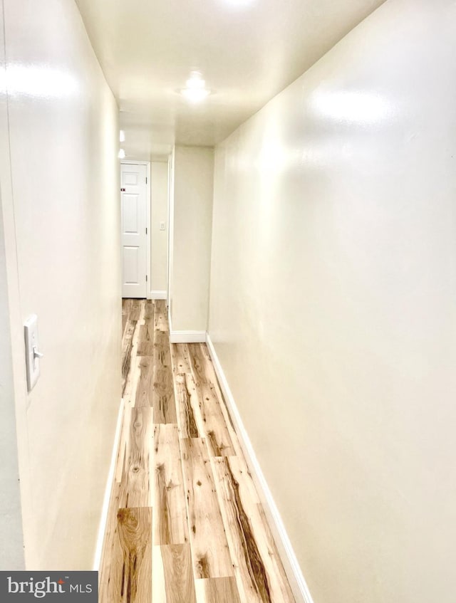 2538 N 16th St, Philadelphia, PA 19132 - hall featuring light wood-style floors and baseboards
