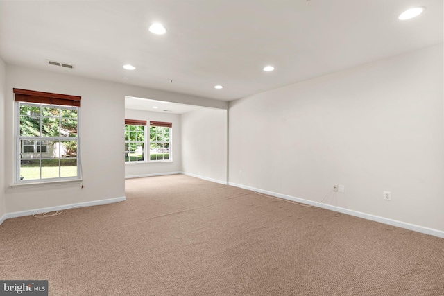 9956 Fragrant Lilies Way, Laurel, MD 20723 - carpeted spare room featuring recessed lighting