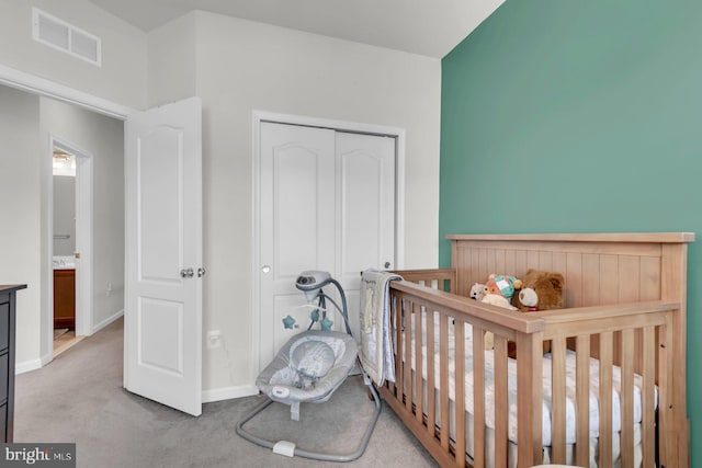 8321 Meadowood Dr, Hanover, MD 21076 - bedroom featuring light carpet and a closet