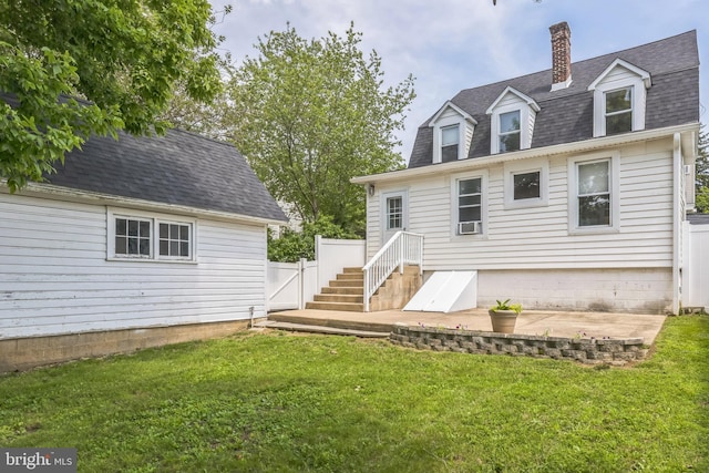 250 Maple Ave, Glenside, PA 19038 - rear view of house featuring a shingled roof and a chimney