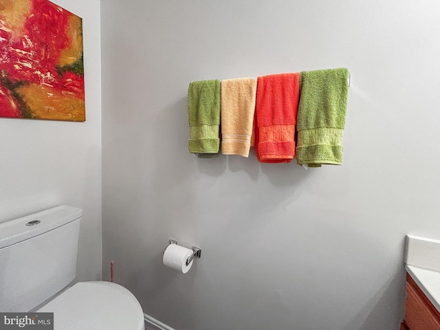 907 Dunloring Ct, Upper Marlboro, MD 20774 - bathroom with toilet and vanity