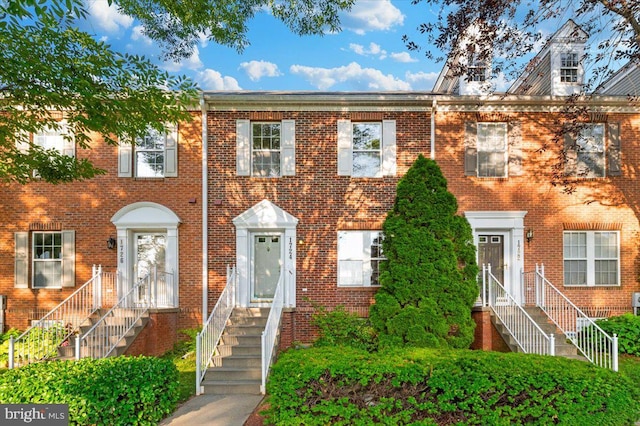 1724 Derrs Sq E, Frederick, MD 21701 - view of property featuring brick siding