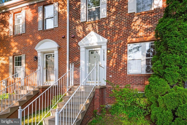 1724 Derrs Sq E, Frederick, MD 21701 - view of front of home featuring brick siding