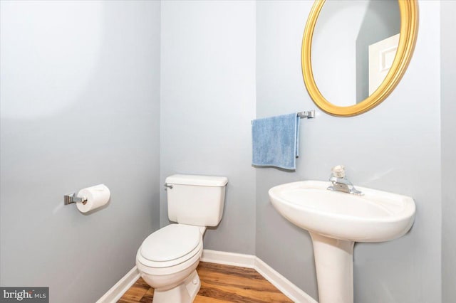 1724 Derrs Sq E, Frederick, MD 21701 - bathroom featuring wood finished floors and toilet