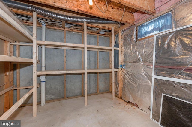 1724 Derrs Sq E, Frederick, MD 21701 - view of unfinished below grade area