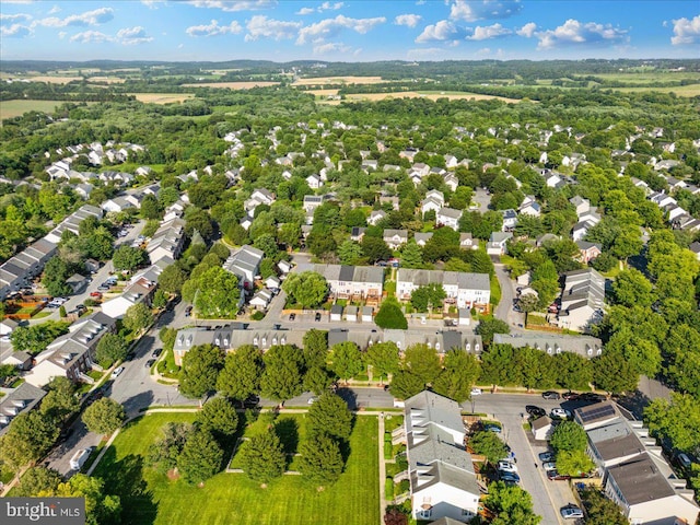 1724 Derrs Sq E, Frederick, MD 21701 - aerial overview of property's location with nearby suburban area