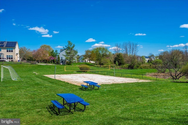 1724 Derrs Sq E, Frederick, MD 21701 - view of home's community with volleyball court