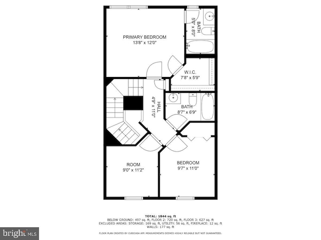 1724 Derrs Sq E, Frederick, MD 21701 - view of room layout