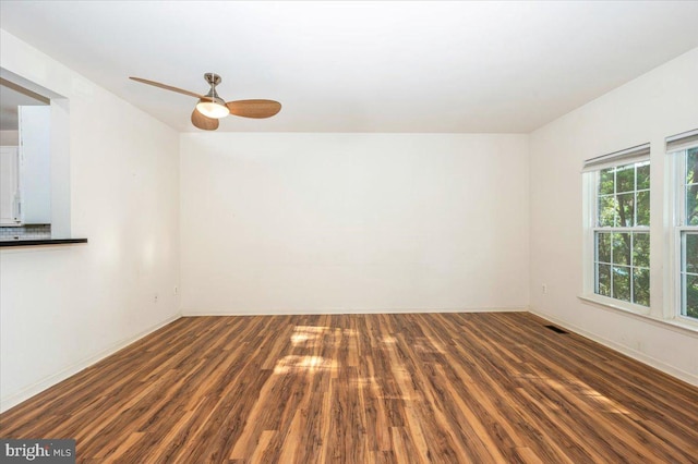 1724 Derrs Sq E, Frederick, MD 21701 - spare room featuring wood finished floors and a ceiling fan